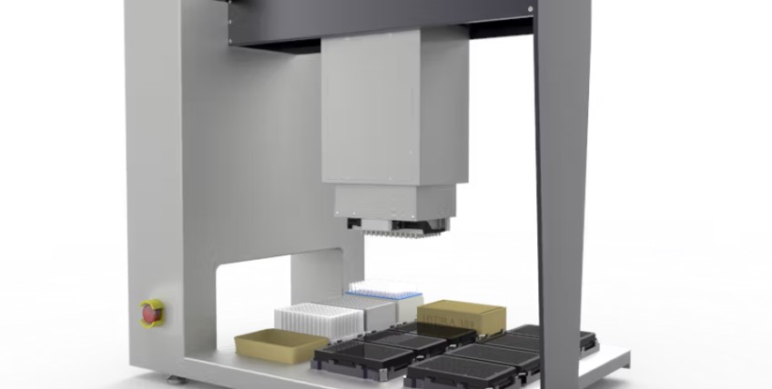 Automated robotic liquid handling system